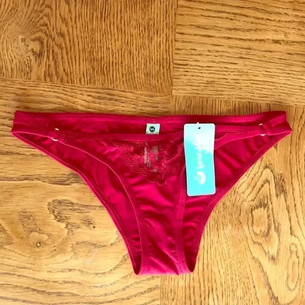Honeydew Sydney Lace & Mesh Bikini Bottom SzSM